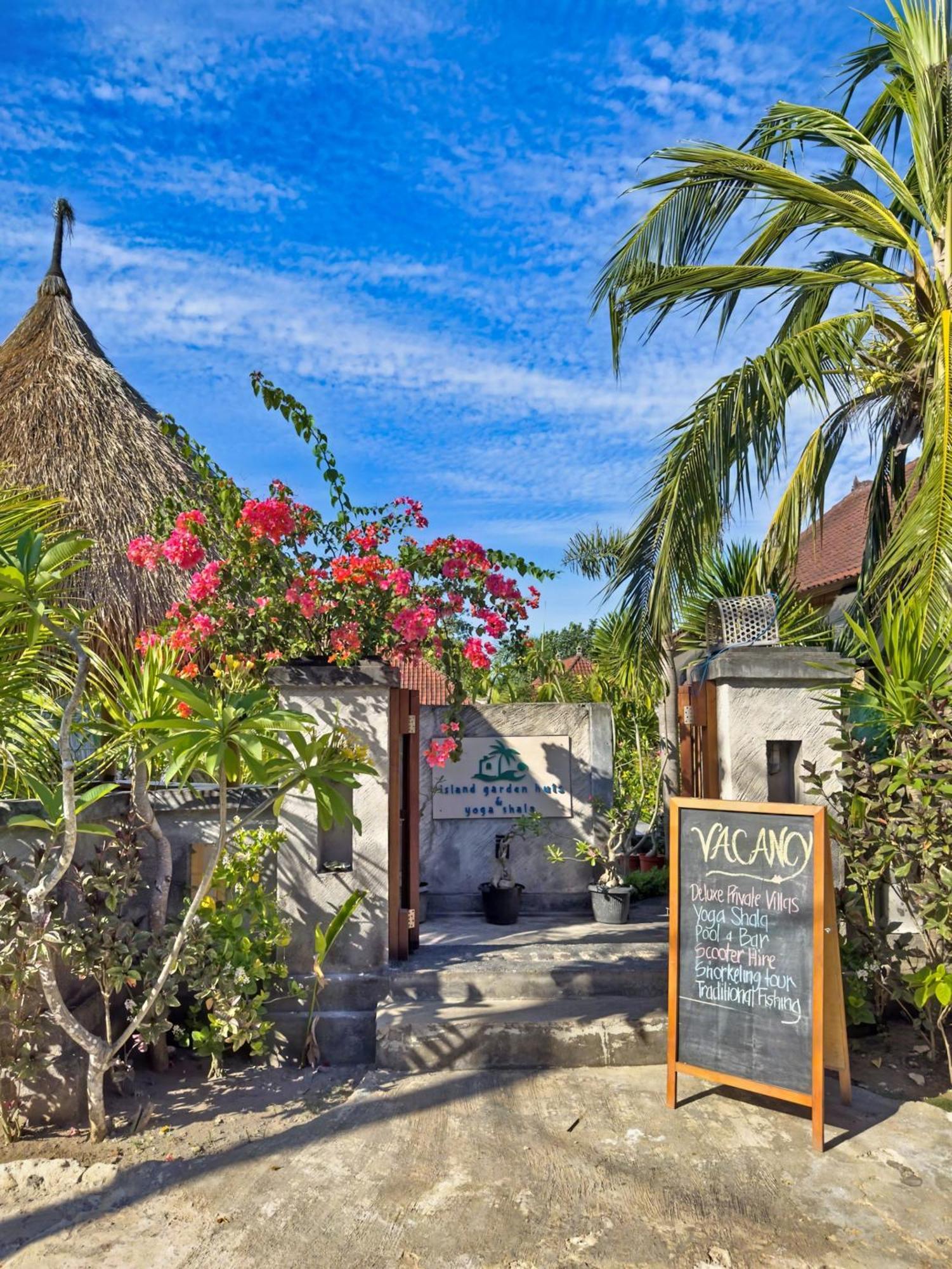 レンボンガン島 ザ シーマン ガーデン ハッツ Bed & Breakfast エクステリア 写真