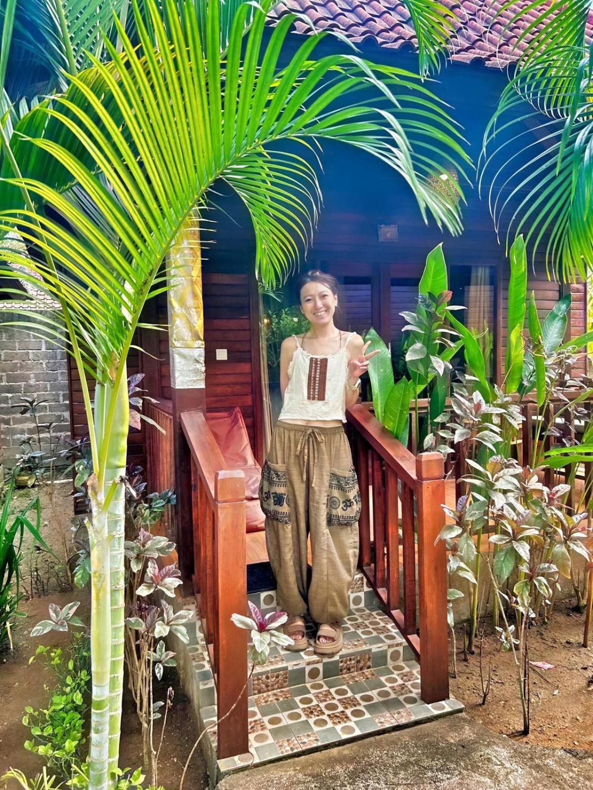 レンボンガン島 ザ シーマン ガーデン ハッツ Bed & Breakfast エクステリア 写真